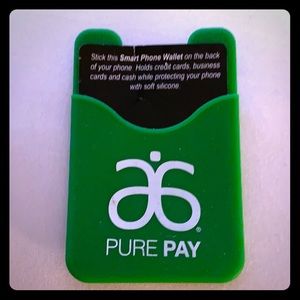 Smart Phone wallet with Arbonne logo